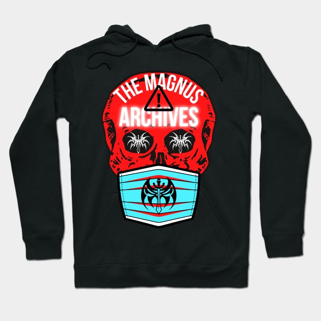 The Magnus Archives Cute spooky Hoodie by The Sober Art